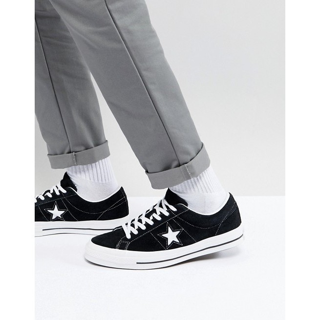 converse one star ox black