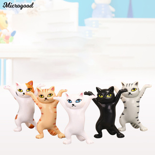 【cod】 5Pcs Pen Holder Stand Cartoons PVC Carrying Coffin Cat Action Figure