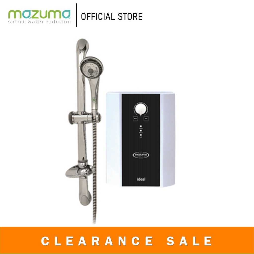 Mazuma เครื่องทำน้ำอุ่น รุ่น Ideal 2 Black 4500 วัตต์ (Clearance เกรด B)