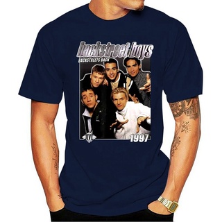 เสื้อยืด พิมพ์ลาย 90S Music Backstreet 1997 สีดํา สไตล์วินเทจ สําหรับผู้ชาย