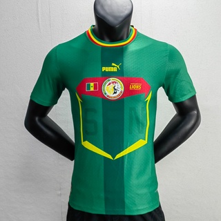 เสื้อกีฬาแขนสั้น ลายทีมชาติฟุตบอล Senegal away jersey 22-23 ชุดเยือน S-XXL AAA