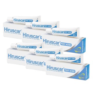 Hiruscar Postacne Gel ขนาด 5 กรัม (6หลอด)