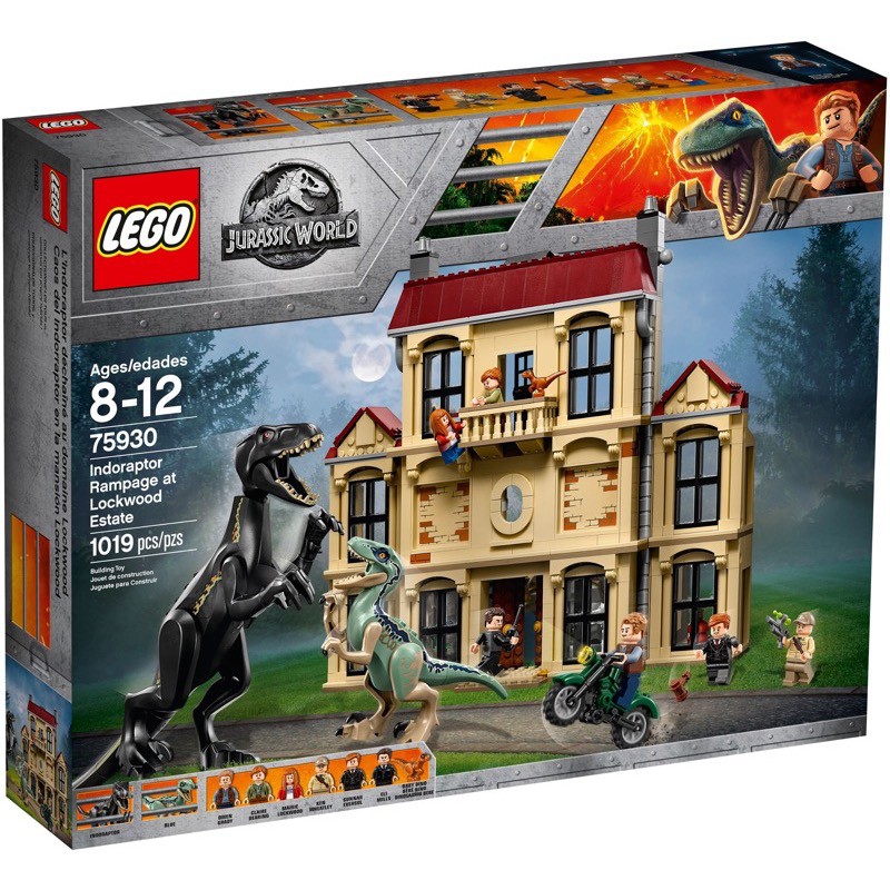 เลโก้แท้ LEGO Jurassic World 75930 เลโก้ Indoraptor Rampage at Lockwood Estate