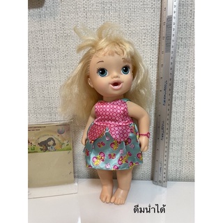 Baby alive doll ชุดแท้ ผมฟูตามภาพ สภาพ93%