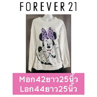 FOREVER 21 เสื้อแขนยาว sweater ของแท้ ไม่ใช่สินค้าก็อป หรือสินค้าจีน