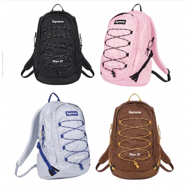 🔥สินค้าพร้อมส่ง🔥 JDBOY - Supreme backpack กระเป๋าเป้ กระเป๋าสุพรีม สตรีท แฟชั่น ของแท้ SS22