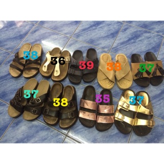 รองเท้าแตะพร้อมส่ง สไตส์ไบเค้น