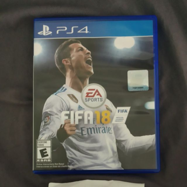 แผ่นเกม PS4 FIFA 18 มือ2