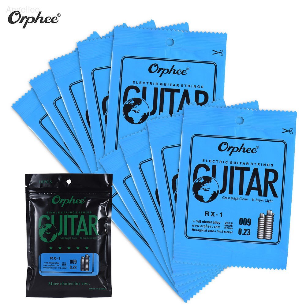 Orphee RX-1 Single String Replacement สําหรับกีตาร์ไฟฟ้า 1st E-String (.009)
