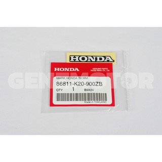 แถบเครื่องหมาย สติ๊กเกอร์แต่งรถ สติ๊กเกอร์ HONDA 50 mm. แท้ศูนย์ 86811-K20-900ZB ⚡️พร้อมส่ง ส่งไว ค่าส่ง⚡️