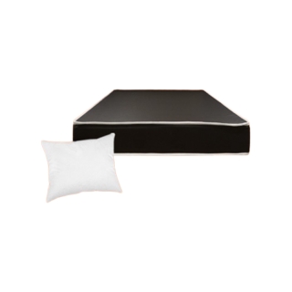 Furniture Intrend ที่นอนยาง หุ้ม PVC สีน้ำตาล รุ่น Super Brown ขนาด หนา 6 นิ้ว ฟรี หมอนหนุนใย