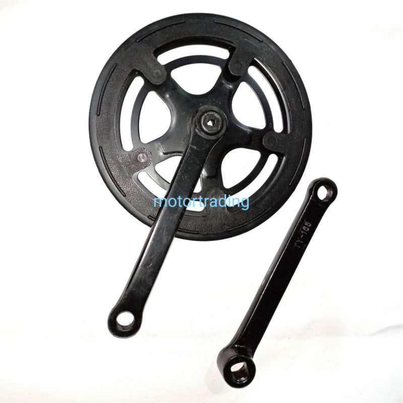 PIRING BASIKAL 44T SINGLE SPEED CRANKSET สําหรับผู้ใหญ่จักรยาน FIXIE MOUNTAIN BIKE/MTB