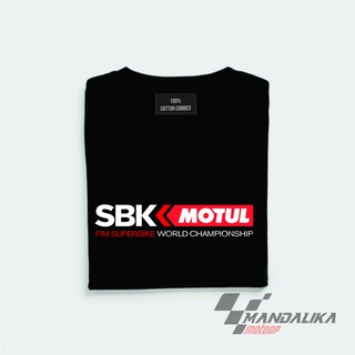 เสื้อยืดคอกลมเสื้อยืด superbike wsbk sbk motogp motul S-5XL