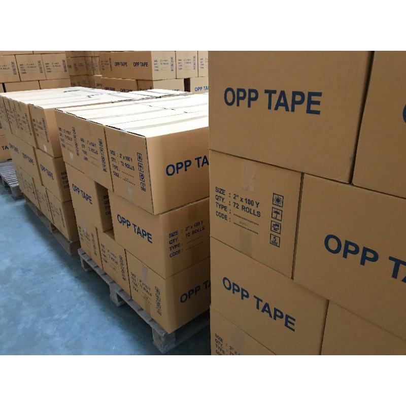 เทปกาว opp สีใส 2นิ้ว 100หลา 40 รูปที่ 4