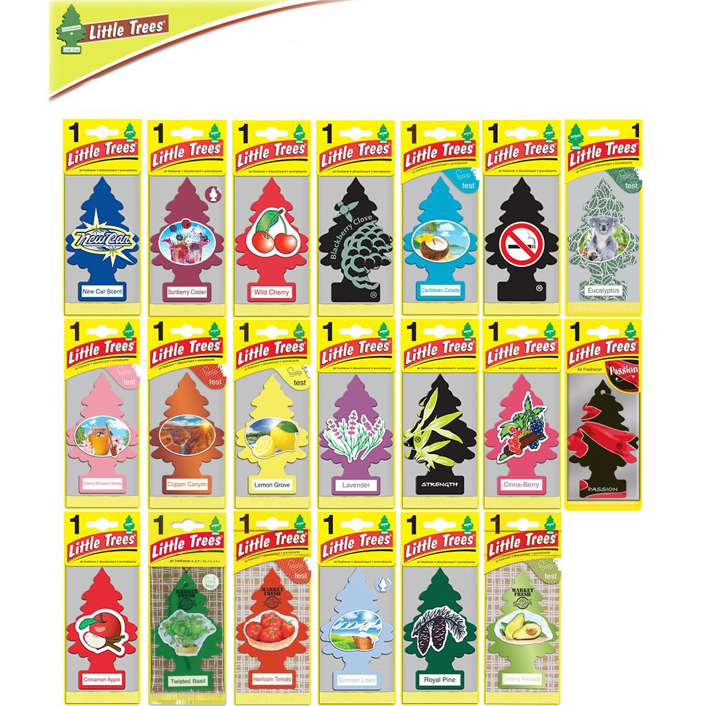 Little Trees แผ่นน้ำหอมปรับอากาศ