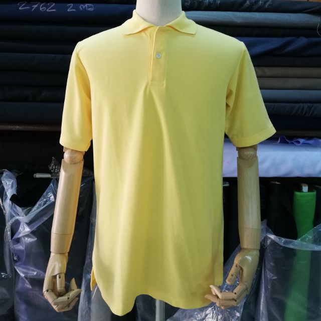 เสื้อ Polo TK Link สีเหลือง