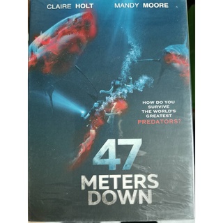 DVD ปก​สวม​ : 47 Meters Down (2017) 47 ดิ่งลึกเฉียดนรก " Claire Holt , Mandy Moore "