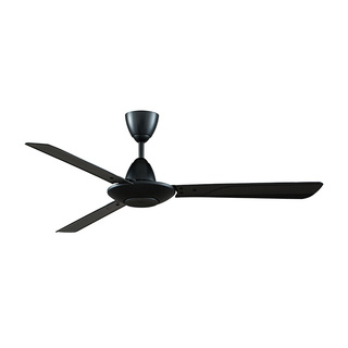 🔥แนะนำ!! พัดลมเพดานพลาสติกเอบีเอส LUZINO รุ่น LA NEW (MKA56-02(BK)) ขนาด 56 นิ้ว สีดำ Electric Fans