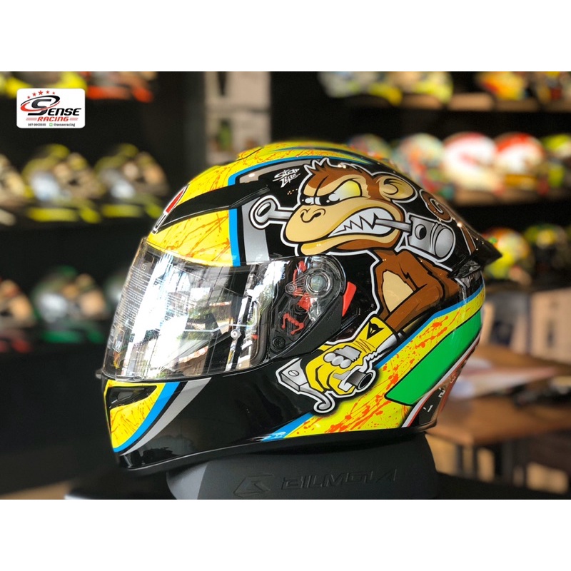 หมวกกันน็อค AGV K-3SV Bulega หมวกกันน็อคเต็มใบ