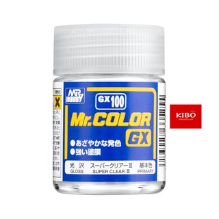 GX100 Mr.Color Super Clear III Primary สีเคลือบเงาพิเศษ 18ml