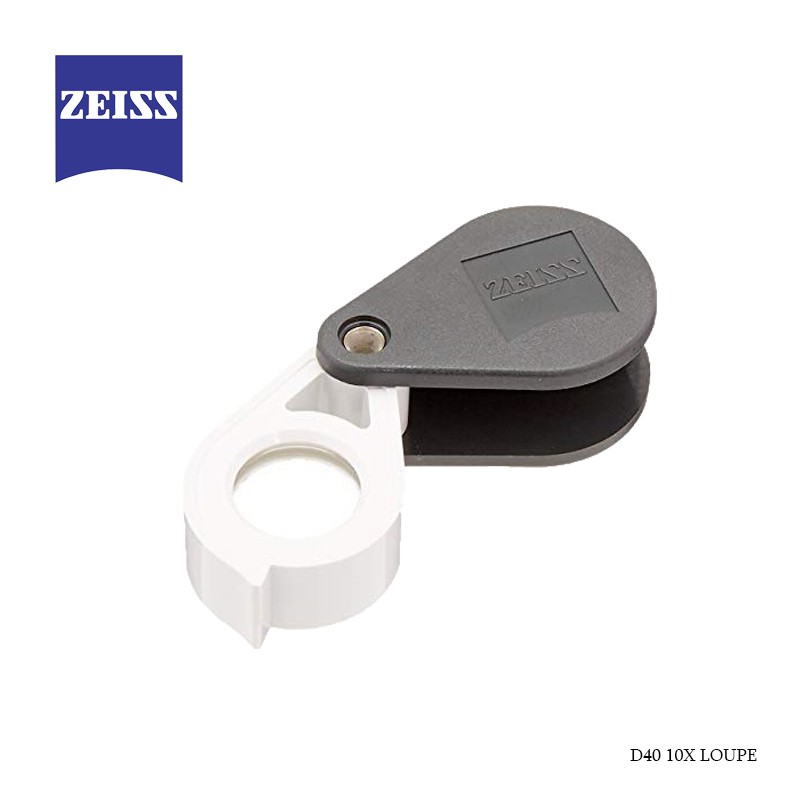 Zeiss Einschlaglupe D40 10X LOUPE แว่นสองพระ เพชรของแท้ ขยาย 10 เท่า