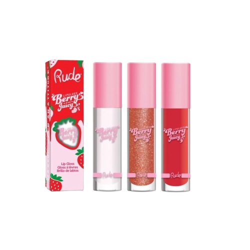 RUDE BERRY JUICY LIP GLOSS 4g ลิปกลอส Vegan จากอเมริกา รุ่นขายดี เนื้อลิปไม่เหนียว