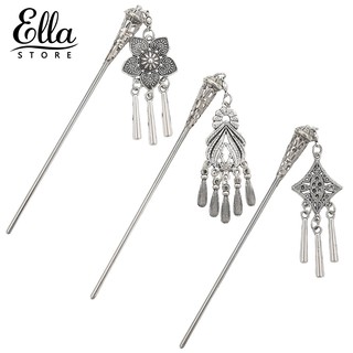 ELLA ® Vintage Women Floral Tassel Hair Photo Prop Accessory