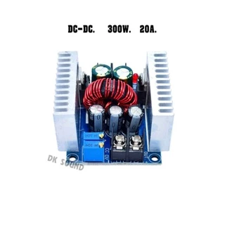 DC-DC 20A 300W Power ModuleDC 6-40V to 1.2-35 VDC continuously adjustable(Step-down) สเต็ปดาว 300w 20A