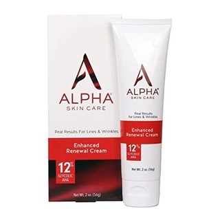 Alpha Skin care Enhanced Renewal Cream 12% AHA 2oz (56 g)