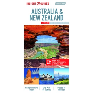 Insight Travel Map New Zealand