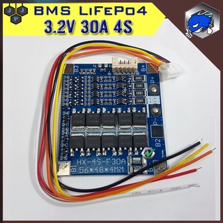 ฺBMS HX-4S-F30A LiFePO4 4S 12V 30A /56A, 50/100A วงจรควบคุมแบตเตอรี่