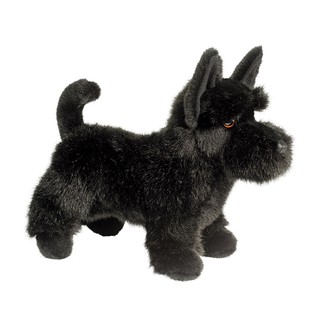 Douglas Winslow Black Scottie - ตุ๊กตานิ่มสุนัขพันธุ์สก็อตติชเทอร์เรียร์สีดำ วินสโลว์ ขนาดยาว 12 นิ้ว