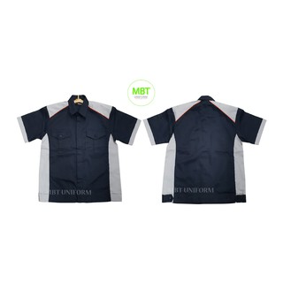 เสื้อช็อปช่าง เสื้อยูนิฟอร์ม MBT_SS09