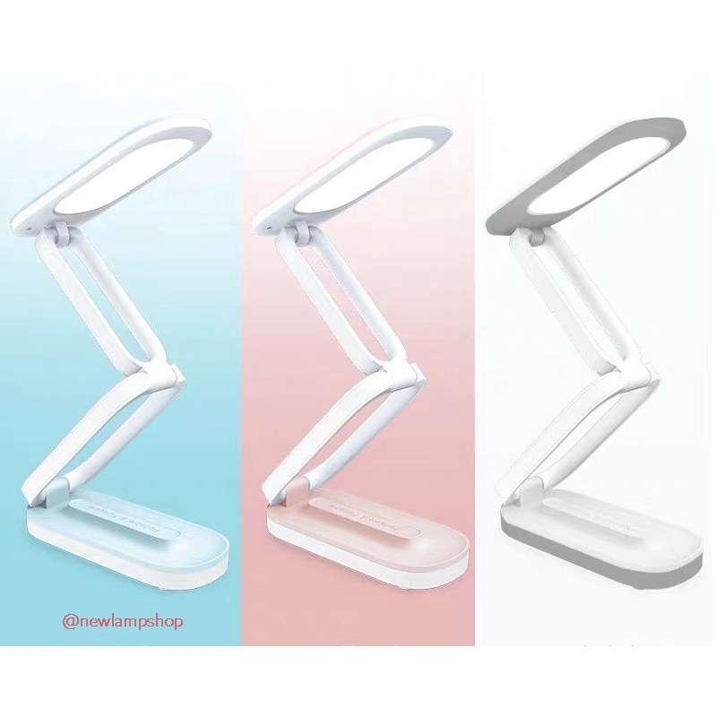 โคมไฟตั้งโต๊ะ โคมชาร์จไฟแบบพกพา LED YG-T125P ชาร์จไฟUSB คละสี