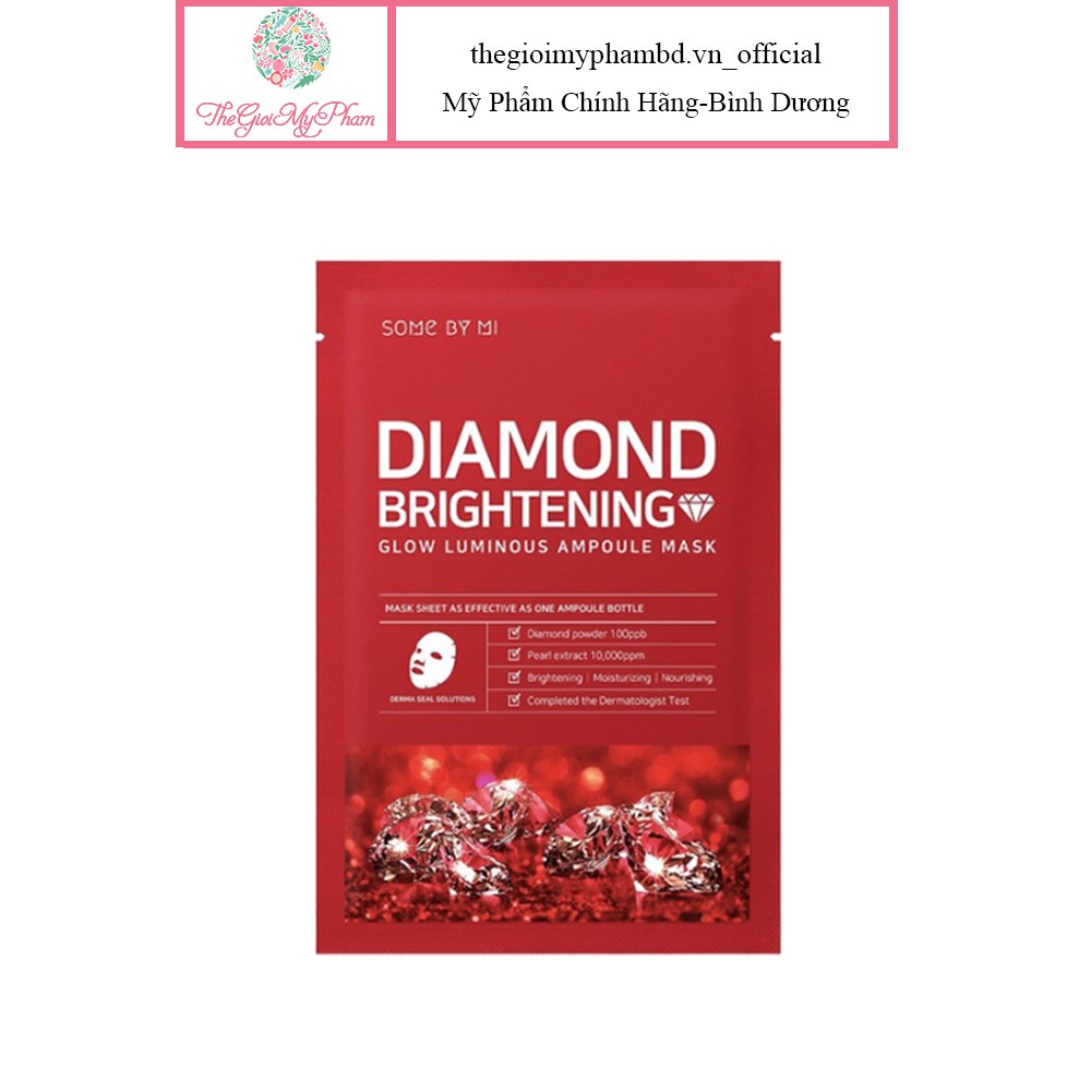 Some By Mi Diamond Brightening Mask Sheet 25ก