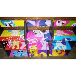 ชั้นวางของมินิ วางเครื่องสำอางค์ ลายลิตเติ้ลโพนี่ Little Pony