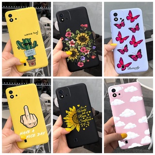 เคสโทรศัพท์มือถือ ซิลิโคนนิ่ม ลายกระบองเพชรน่ารัก สําหรับ Realme C11 C21Y C25Y 2021