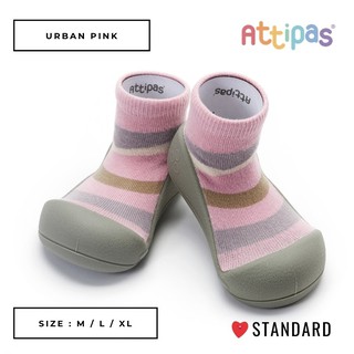 Attipas รองเท้าหัดเดิน ลาย Urban Pink