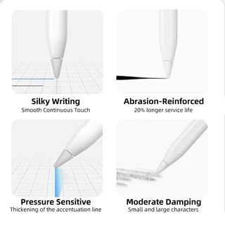 Fonken ปลายดินสอ แบบเปลี่ยน สําหรับดินสอ For A-pple Pencil 1st/ 2nd Generation