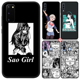 เคสโทรศัพท์มือถือแบบนิ่ม ลายอะนิเมะ Waifu Sugoi Ahegao IS3 สําหรับ Samsung Galaxy S10e S10 S9 S8 Plus Lite S7 Edge