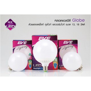 หลอดไฟโคมหัวเสาภายใน13w led Globe EVE