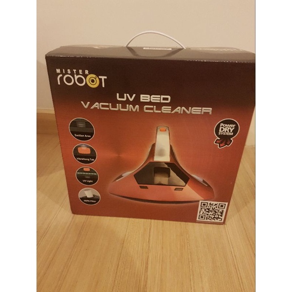 (มือสอง) Mister robot UV bed vacuum cleanner เครื่องดูดไรฝุ่น
