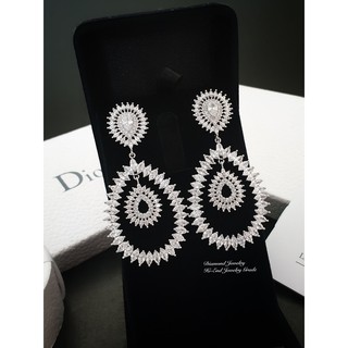 Diamond Earring ต่างหูเพชรงานเกรดไฮเอนค่ะ งานสวยเริ่ดที่สุดดดด