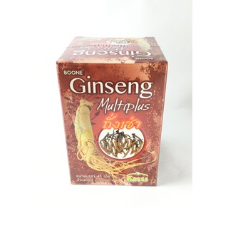 Boone ginseng multiplus 45 Tabs จินเส็ง มัลติพลัส ถั่งเช่า 45 เม็ด