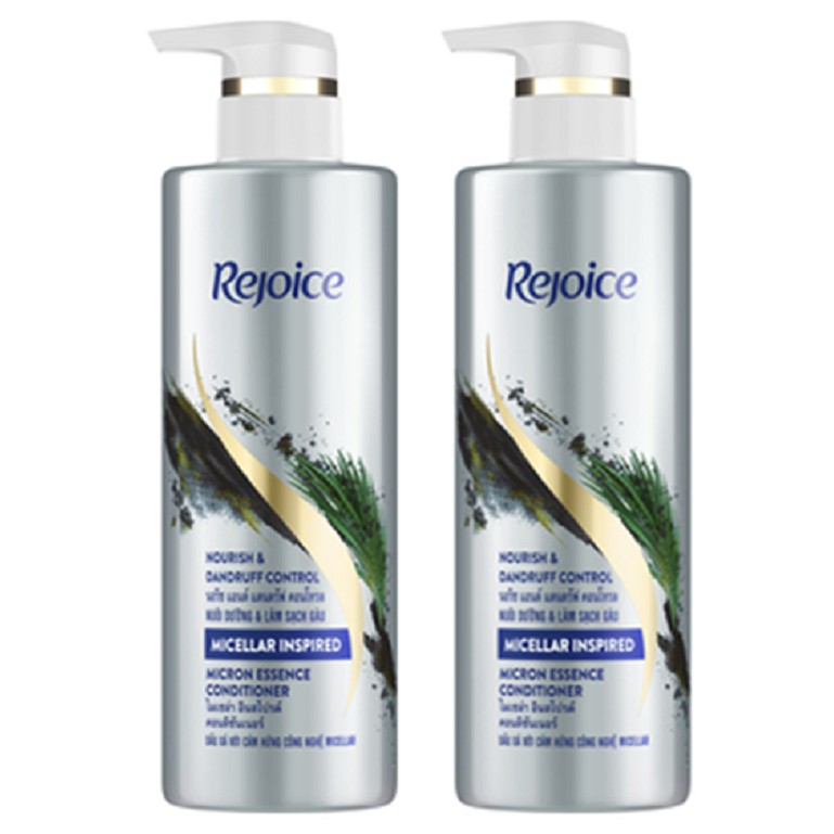 Rejoice Nourish & Dandruff Control Micellar Inspired Micron Essence Conditioner 480 ml x2 p&g