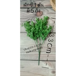 โมเดลผักปลอมต้นหอม ผักชี