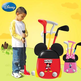 Mickey childrens golf club set outdoor parent-child ball toys kindergarten sports toys