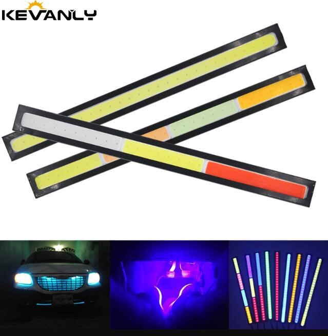【สินค้าพร้อมส่ง】DVISUV ไฟ ไฟตัดหมอก Led drl 17 ซม . กันน้ําสําหรับติดรถยนต์ 1 ชิ้น