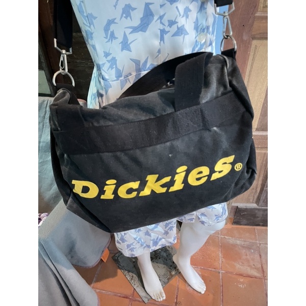 Dickies ดิกกี้กระเป๋าสะพายข้าง หรือถือ วินเทจมือสองของแท้