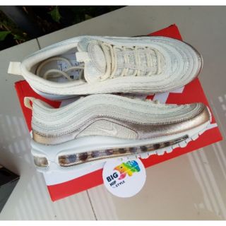 💮พร้อมส่ง💮Nike AM 97 white cream